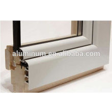 china top Wooden Aluminium powde coating Profile